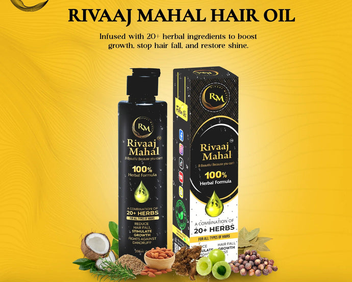 Rivaaj Mahal hair oil